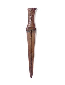 डैगर, न्यू किंगडम, c.1156-51 ईसा पूर्व (लकड़ी और कांस्य) द्वारा मिस्र का 20 वां राजवंश