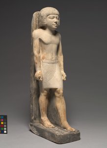 स्टाइनिंग स्टैच्यू ऑफ़ मिन्फर, c.2377-2311 ई.पू. द्वारा मिस्र का 5 वां राजवंश