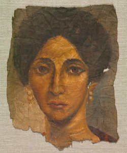 एक महिला का अंतिम संस्कार पोर्ट्रेट, c.138-192 द्वारा मिस्र का स्कूल