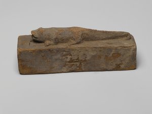 एक मगरमच्छ के लिए छोटा ताबूत, 664-332 ईसा पूर्व (लकड़ी)