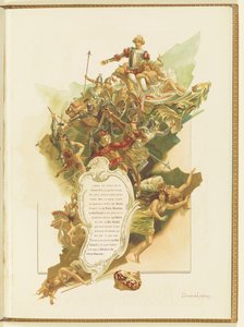 मारियस पेटिपा और रिकार्डो ड्रिगो, 1896 द्वारा बैले ला पेर्ले के लिए कार्यक्रम।