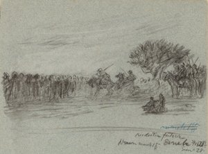 नील यात्रा, एस्नेह, मिस्र, 1890। द्वारा एलीहु वेडर