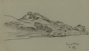 नील यात्रा, टॉलेमी की तमुई, 1890। द्वारा एलीहु वेडर