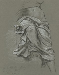 द फेट गैदरिंग इन द स्टार्स, 1884-1887 के लिए अध्ययन। द्वारा एलीहु वेडर