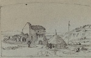 टस्कनी, सी. 1858. द्वारा एलीहु वेडर