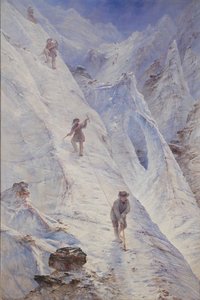 अल्पाइन पर्वतारोही, 1869।