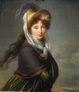राजकुमारी इरीना इवानोव्ना वोर्त्सोवा के पोर्ट्रेट, ने इज़मायलोवा 1768-1848, सीए 1797 द्वारा एलिजाबेथ लुईस विगि लेब्रुन