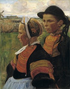 भाई और बहन, पेनमार्क'ह, सीए। 1901.