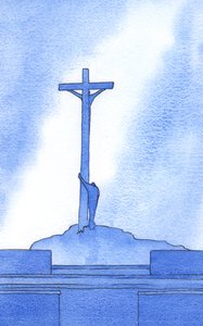 प्रत्येक मास में हम ईसा मसीह के साथ हमारे उद्धार के लिए खड़े होते हैं, 2002 (कागज पर w - c) द्वारा एलिजाबेथ वांगो