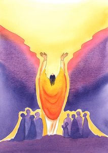 क्योंकि यीशु मसीह परमेश्वर के साथ-साथ मनुष्य भी है, और मास, 2003 में हमारे बीच मौजूद है (कागज पर w - c) द्वारा एलिजाबेथ वांगो