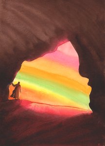 एलिय्याह की तरह हमें भी ईश्वर की उपस्थिति की तलाश करने के लिए बुलाया जाता है, और उसकी शक्ति और ऐश्वर्य और सुंदरता, 2004 से पहले अविचलित होना चाहिए (कागज पर w - c)