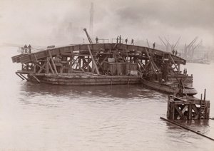 वॉक्सहॉल ब्रिज, लंदन, 1903-1904 का निर्माण द्वारा एम्बरसन एंड संस