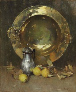 स्टिल लाइफ, c.1918 (कैनवास पर तेल)