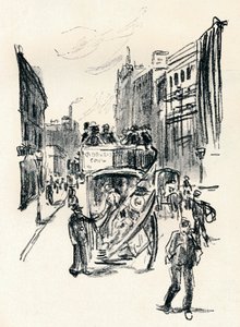 एमिल ऑरलिक द्वारा एक चॉक ड्राइंग से, c1900 द्वारा एमिल ऑरलिक
