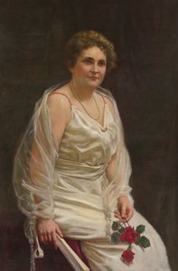 एडिथ बोलिंग गाल्ट विल्सन, 1924। द्वारा एमिल अलेक्सी