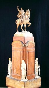 स्मारक के लिए जनरल कार्लोस मारिया डे अल्वियर (1788-1852) (लकड़ी और प्लास्टर)
