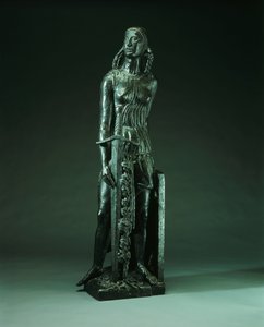 विजय, c.1921 (गहरे भूरे रंग के कांस्य के साथ कांस्य) द्वारा एमिल एंटोनी बोरडेल