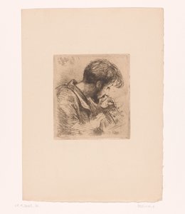 Portret van Paul Adolphe Rajon द्वारा Emile Boilvin