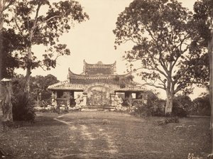 एड्रान के बिशप का मकबरा, 1866। द्वारा एमिल गसेल