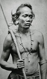 वियतनामी या कंबोडियन ट्राइबल चीफ, c.1870s