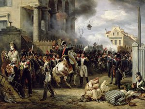 30 मार्च 1814, 1820 को पेरिस की रक्षा के दौरान गेट द क्लिच द्वारा एमिल जीन होरेस वर्नेट
