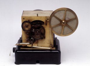 बॉडॉट सिस्टम टेलीग्राफ प्रिंटर, पेटेंट 1874 (मिश्रित मीडिया) द्वारा एमिल और बढ़ई जूल्स बौडोट