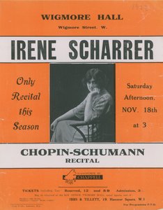 चोपिन-शूमैन के लिए विज्ञापन Irene Scharrer की विशेषता है द्वारा अंग्रेजी फोटोग्राफर