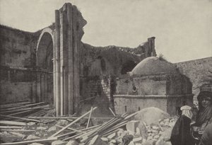 चर्च ऑफ सेंट जॉन, सामरिया, जहां इजरायल के राजाओं को दफनाया गया है द्वारा अंग्रेजी फोटोग्राफर