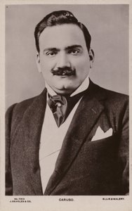 एनरिको कारुसो, इतालवी कार्यकाल (1873-1921) द्वारा अंग्रेजी फोटोग्राफर