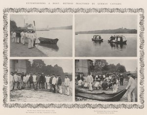 एक नाव का विस्तार, जर्मन कैवलरी द्वारा अभ्यास विधि