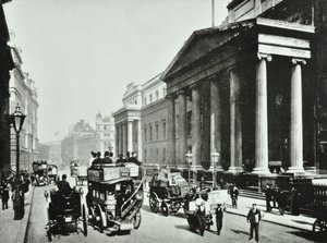 जनरल पोस्ट ऑफिस, सेंट मार्टिन्स-ले-ग्रैंड, सिटी ऑफ़ लंदन, 1890 द्वारा अंग्रेजी फोटोग्राफर