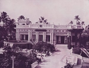 जैन मंदिर गार्डन, कलकत्ता द्वारा अंग्रेजी फोटोग्राफर