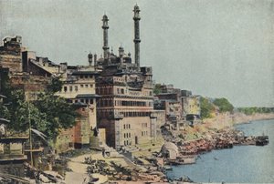 औरंगजेब की मस्जिद द्वारा अंग्रेजी फोटोग्राफर