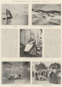 पश्चिमी नॉर्वे के Photogravures