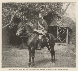राजोइलिना, रेनिलैरिवोनी के बेटे, मेडागास्कर के प्रधान मंत्री द्वारा अंग्रेजी फोटोग्राफर