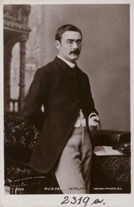 रुडयार्ड किपलिंग (1865-1936), अंग्रेजी के लघु कथाकार, कवि और उपन्यासकार द्वारा अंग्रेजी फोटोग्राफर