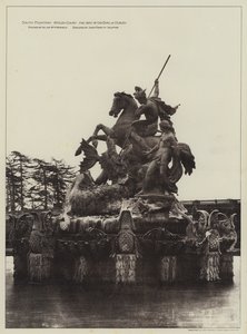 साउथ फाउंटेन विटले कोर्ट, द सीट ऑफ द अर्ल ऑफ डुडले (बी/डब्ल्यू फोटो) द्वारा अंग्रेजी फोटोग्राफर