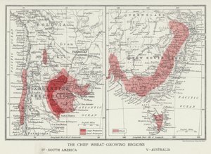 मुख्य गेहूं उगाने वाले क्षेत्र, दक्षिण अमेरिका, ऑस्ट्रेलिया (फोटो) द्वारा अंग्रेजी फोटोग्राफर