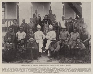 पूर्व अमेरिकी प्रशासन कोरोनेशन मेहमान, मोम्बासा में मूल निवासी द्वारा अंग्रेजी फोटोग्राफर