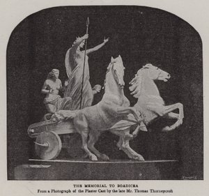 Boadicea के लिए स्मारक द्वारा अंग्रेजी फोटोग्राफर