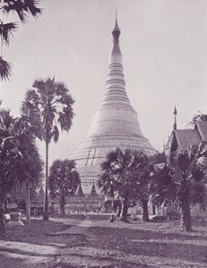 द श्वे डागन पगोडा, रंगून द्वारा अंग्रेजी फोटोग्राफर