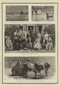 एचआरएच का दौरा ड्यूक ऑफ क्लेरेंस एंड एवॉन्डेल टू इंडिया, 1890