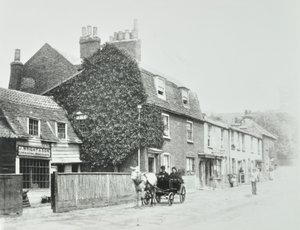 टोटेनहम लेन, हॉर्से: फ्रंट एलीवेशन, c.1890 द्वारा अंग्रेजी फोटोग्राफर