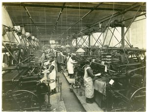 तुर्की बुनाई, ह्यूजेस फैक्टरी नंबर 2, 1923 द्वारा अंग्रेजी फोटोग्राफर