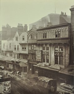 टर्क्स हेड, एल्डगेट, लंदन, 1883 द्वारा अंग्रेजी फोटोग्राफर