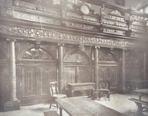 ग्रेज इन हॉल, लंदन, 1885 का दृश्य द्वारा अंग्रेजी फोटोग्राफर