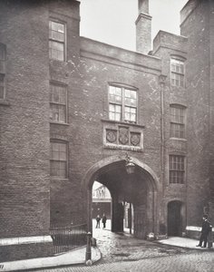 लन्दन के इन गेटवे, 1876 का दृश्य द्वारा अंग्रेजी फोटोग्राफर