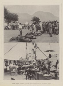 Wynberg अस्पताल, लॉर्ड रॉबर्ट्स कॉलम, फील्ड लाइब्रेरी से घायल का आगमन
