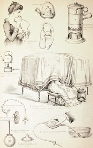 19 वीं सदी की नर्सरी उपकरण, c.1890 द्वारा अंग्रेजी स्कूल