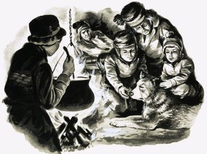 शोरबा का एक कटोरा द्वारा अंग्रेजी स्कूल